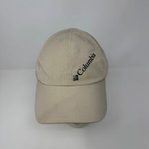 Columbia Sportswear Mens Tan Baseball Hat Cap OSFM Perforated Breathable‎
